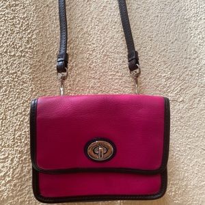 Coach mini crossbody wallet purse